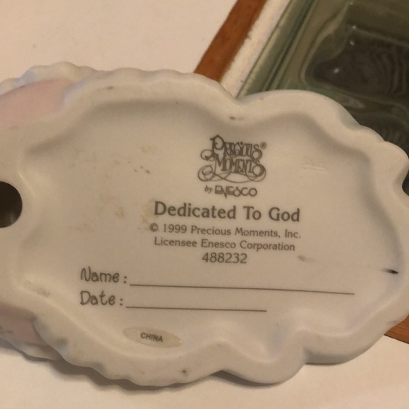 Vintage 1999 precious moments pastel-colored baby keepsake - Picture 3 of 6